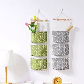 3 Grids Wall Hanging Storage Organizer