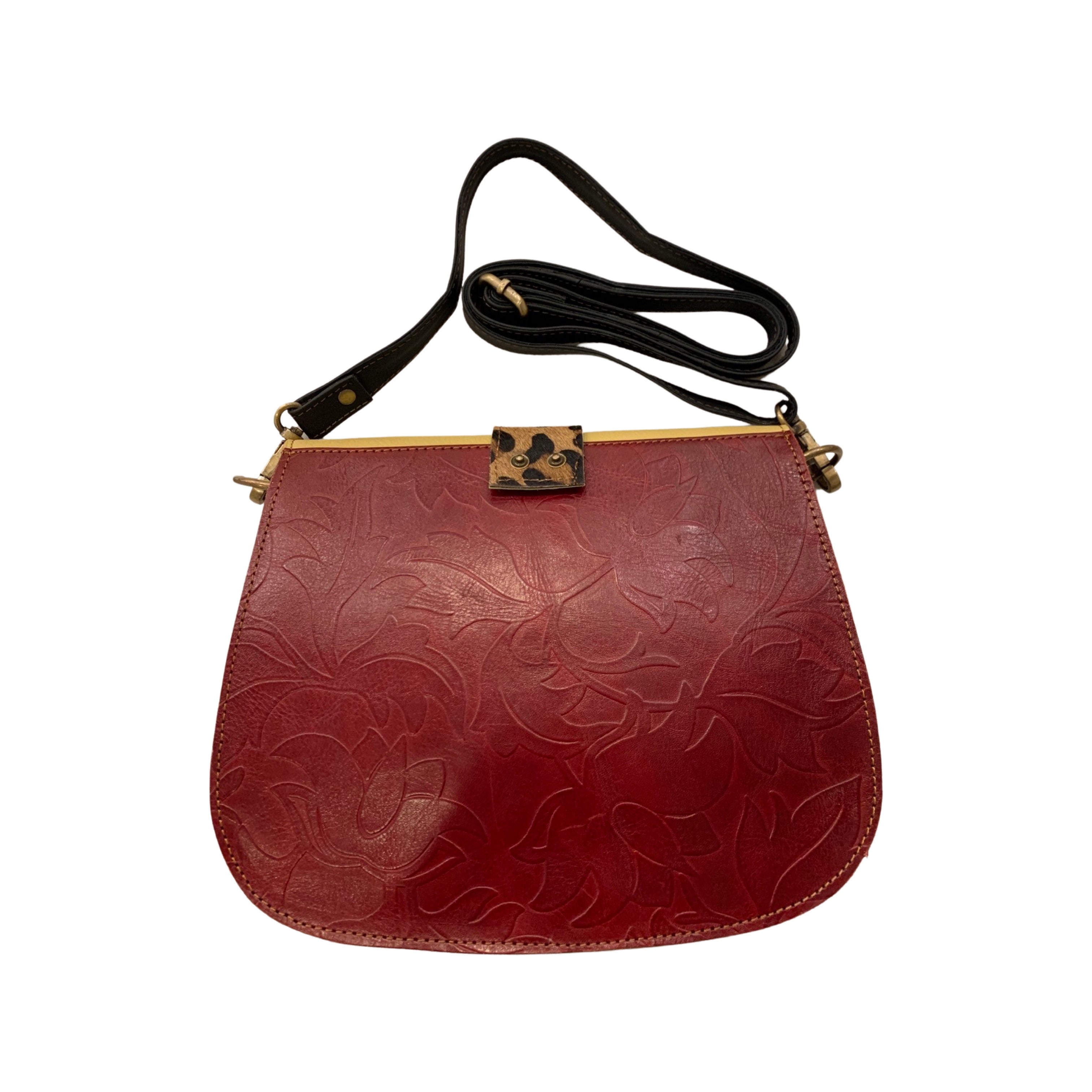 81025 Ona Leather Bag Reversible Loop