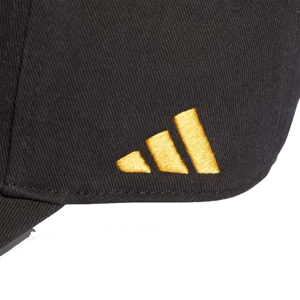 Adidas Juventus Baseball Cap (Black/Bold Gold/White)