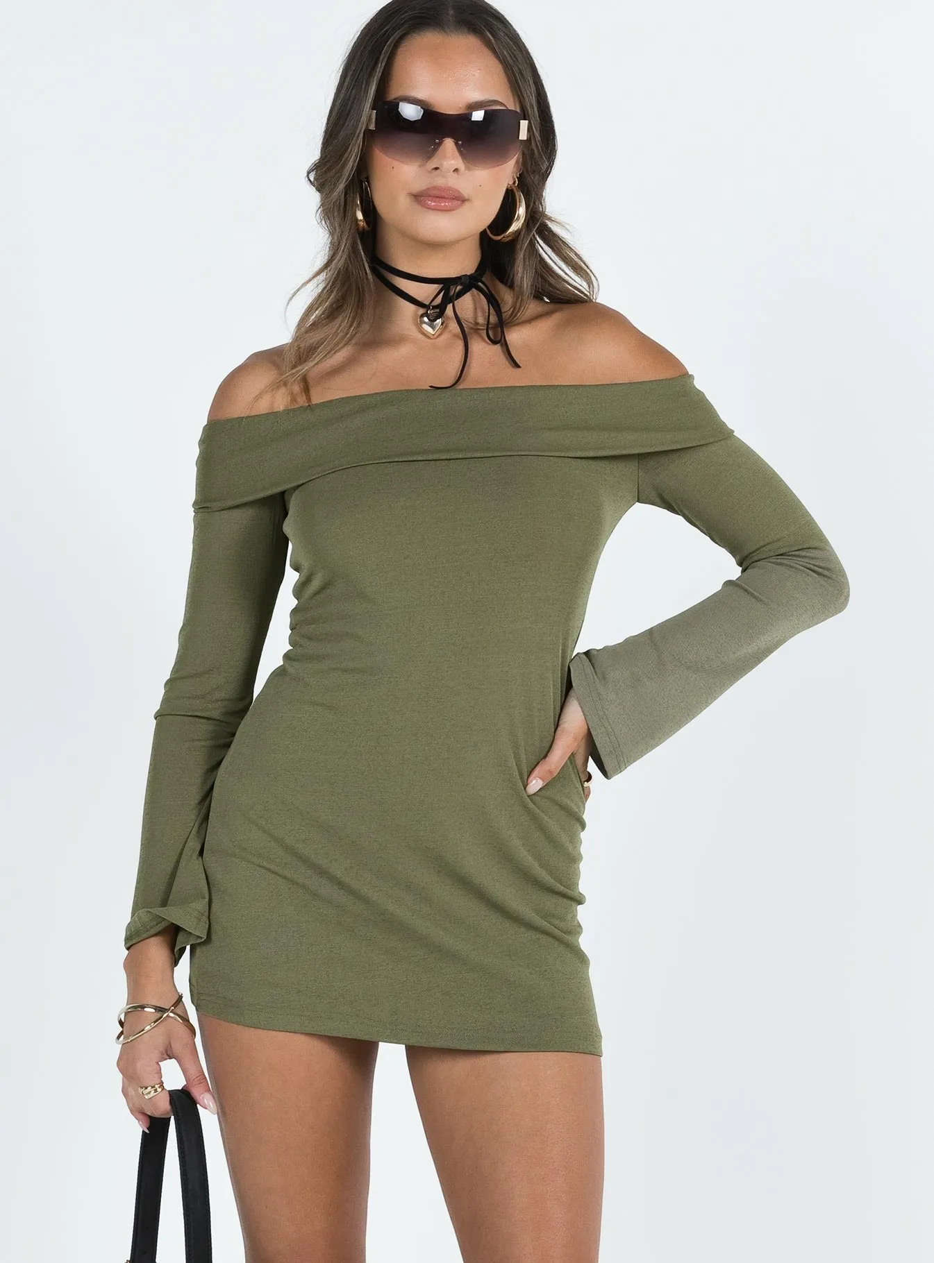 Anya Mini Dress Green