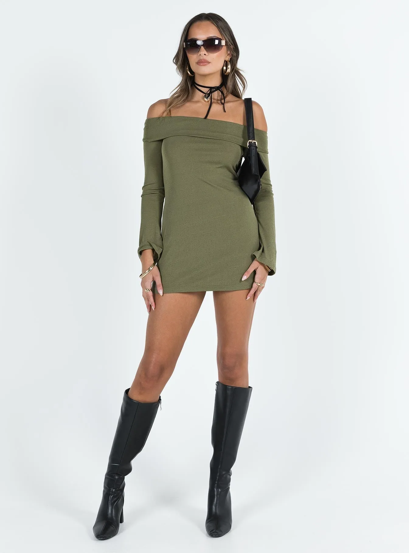 Anya Mini Dress Green