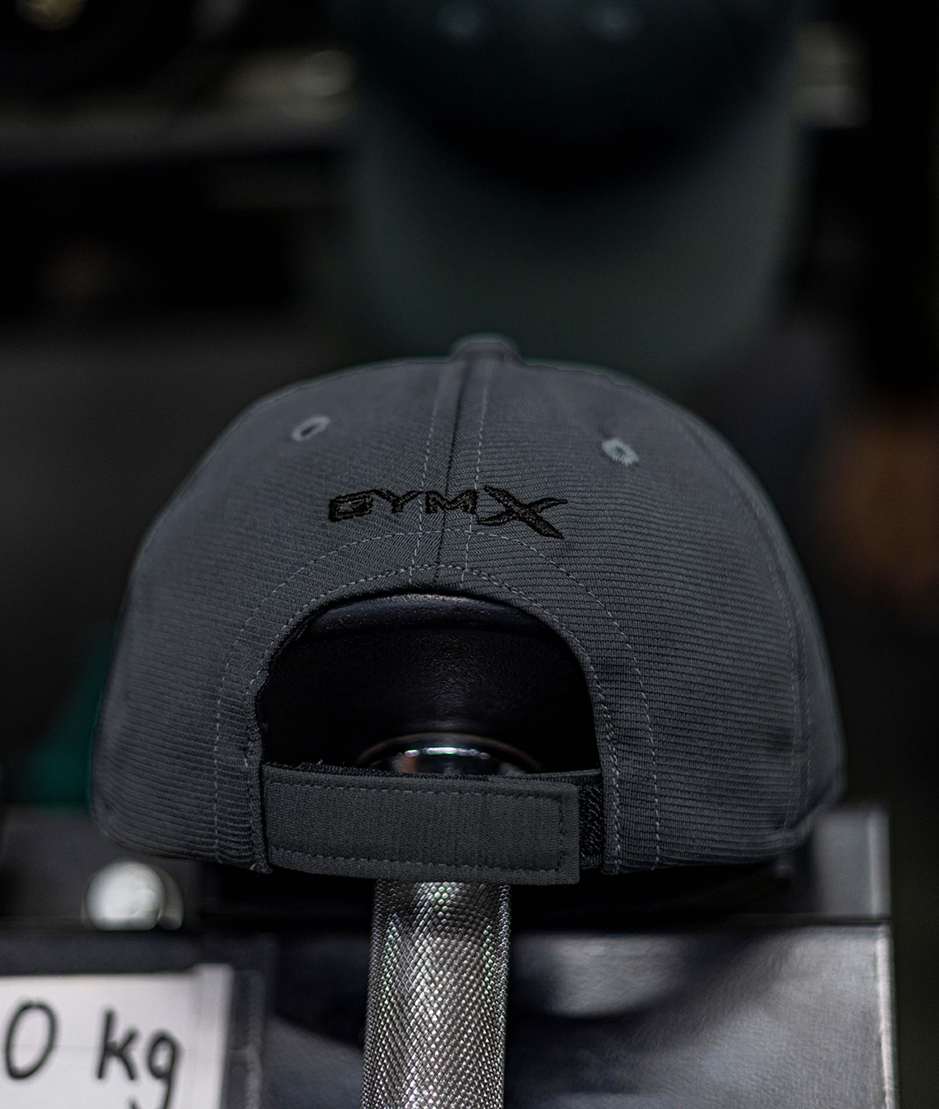 Athlete GymX Cotton Sports Head Caps: Carbon Grey (Adjustable Strap)