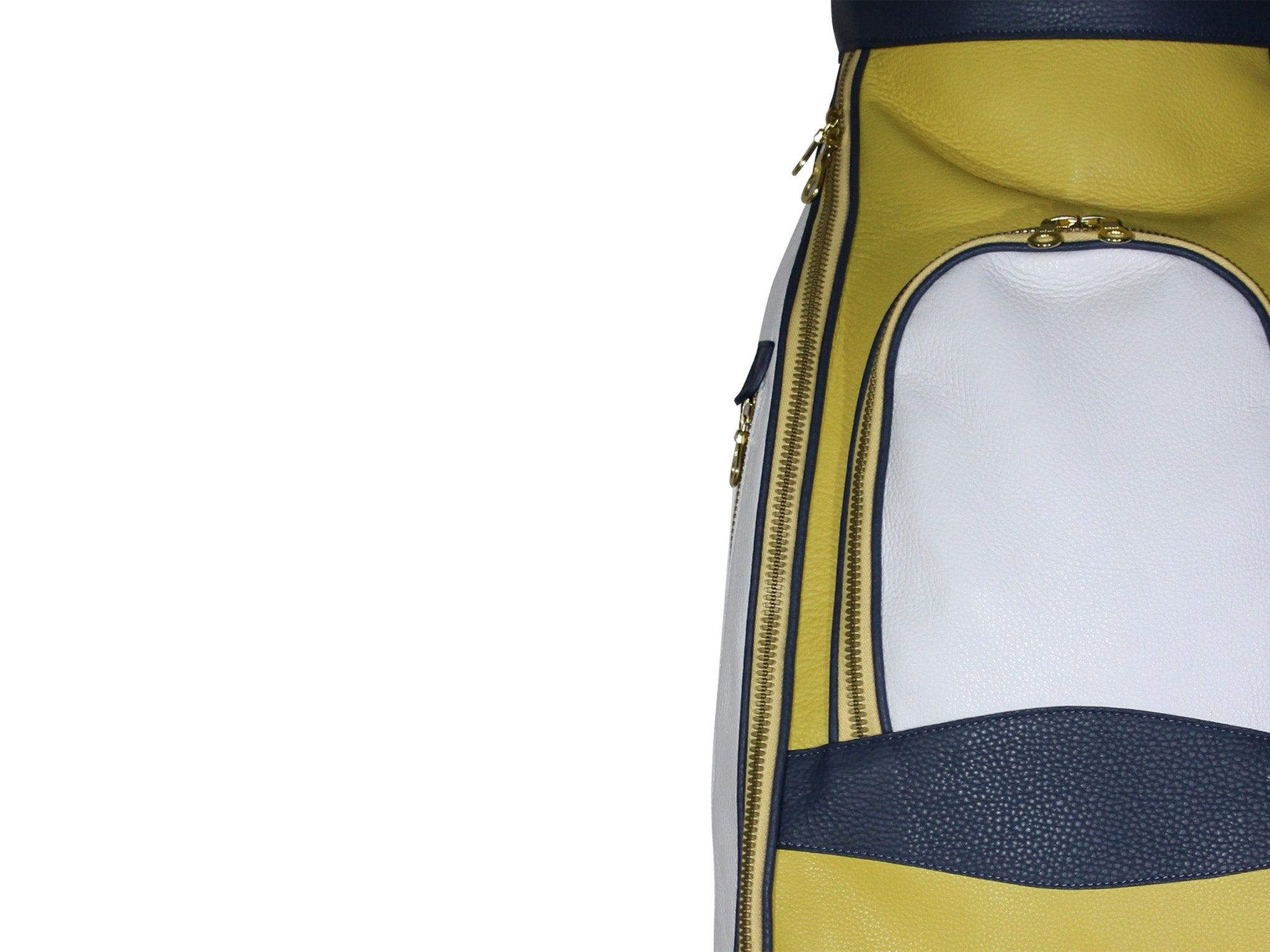 Atletico Golf Bag White/Yellow/Navy