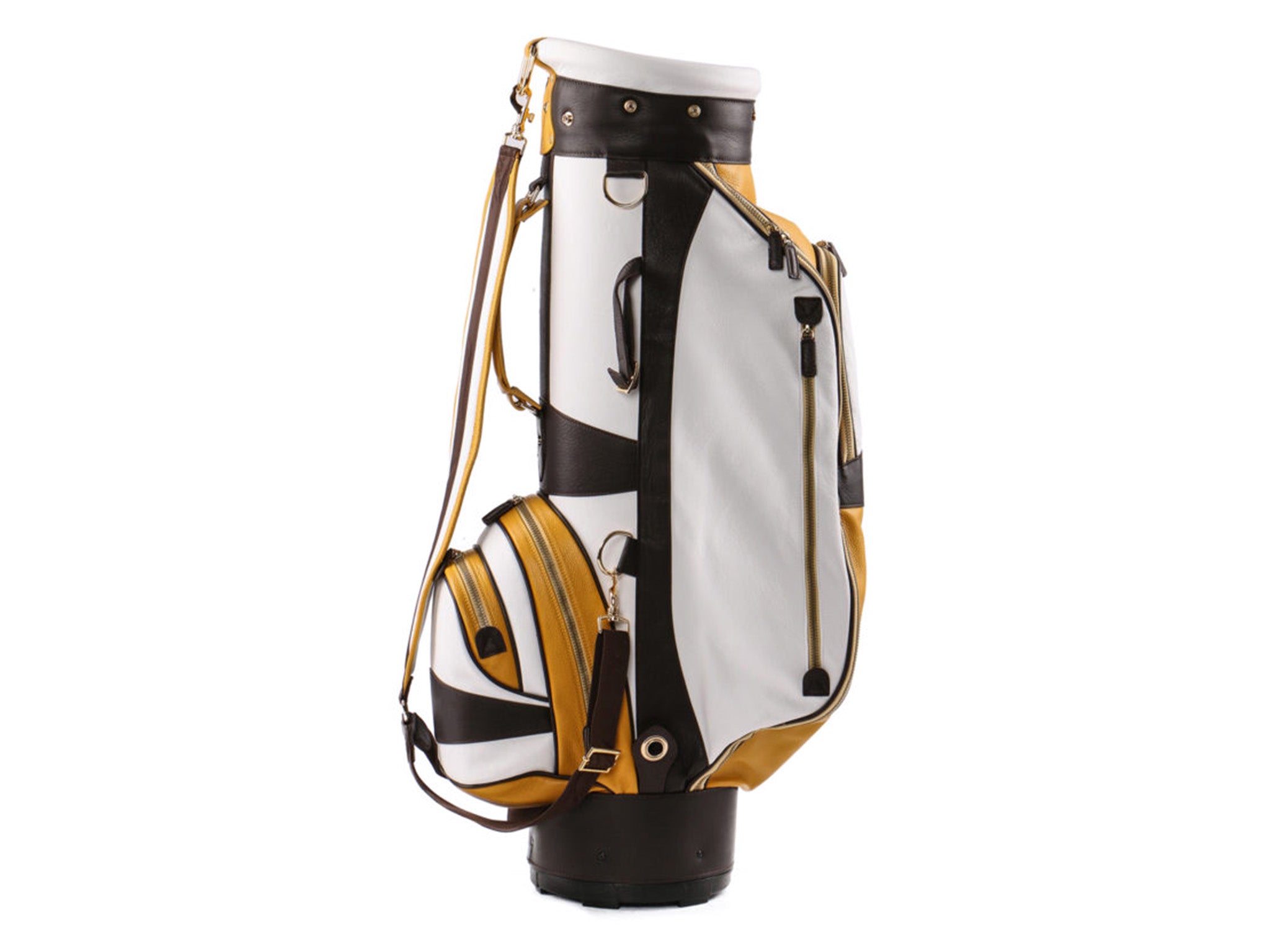 Atletico Special Edition Golf Set White/Yellow/Brown