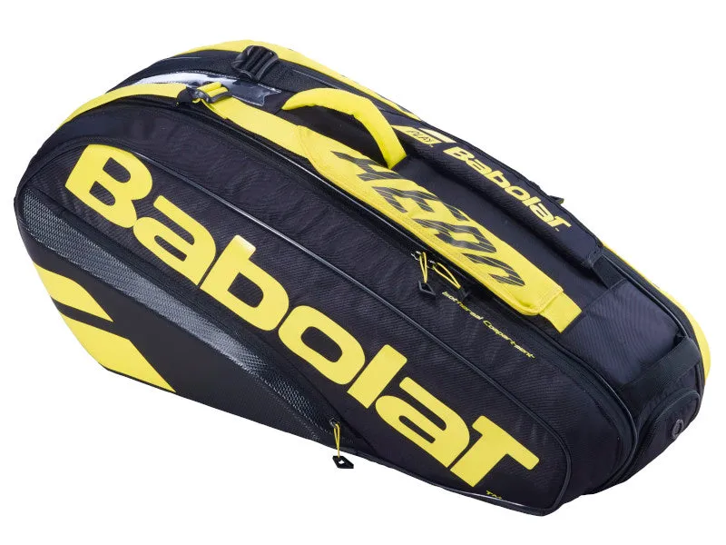 Babolat RH X6 Pure Aero Bag [Black/ Yellow]