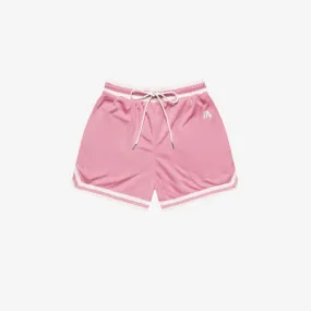 Basketball Pocket Women’s Shorts - Pale Pink