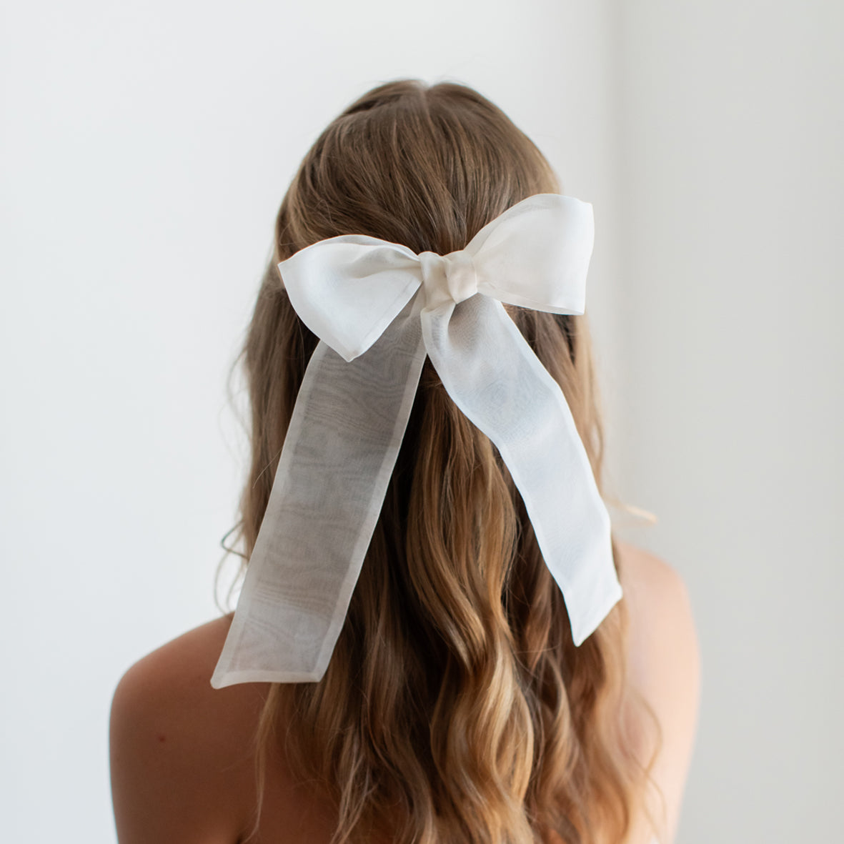 Belle Hair Bow Organza