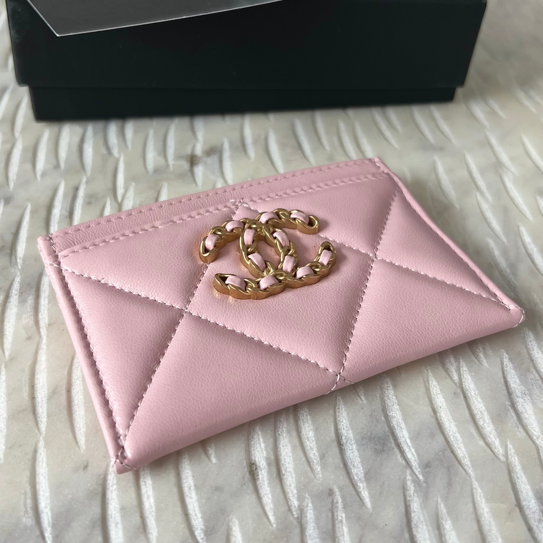 Chanel 19 Card Holder