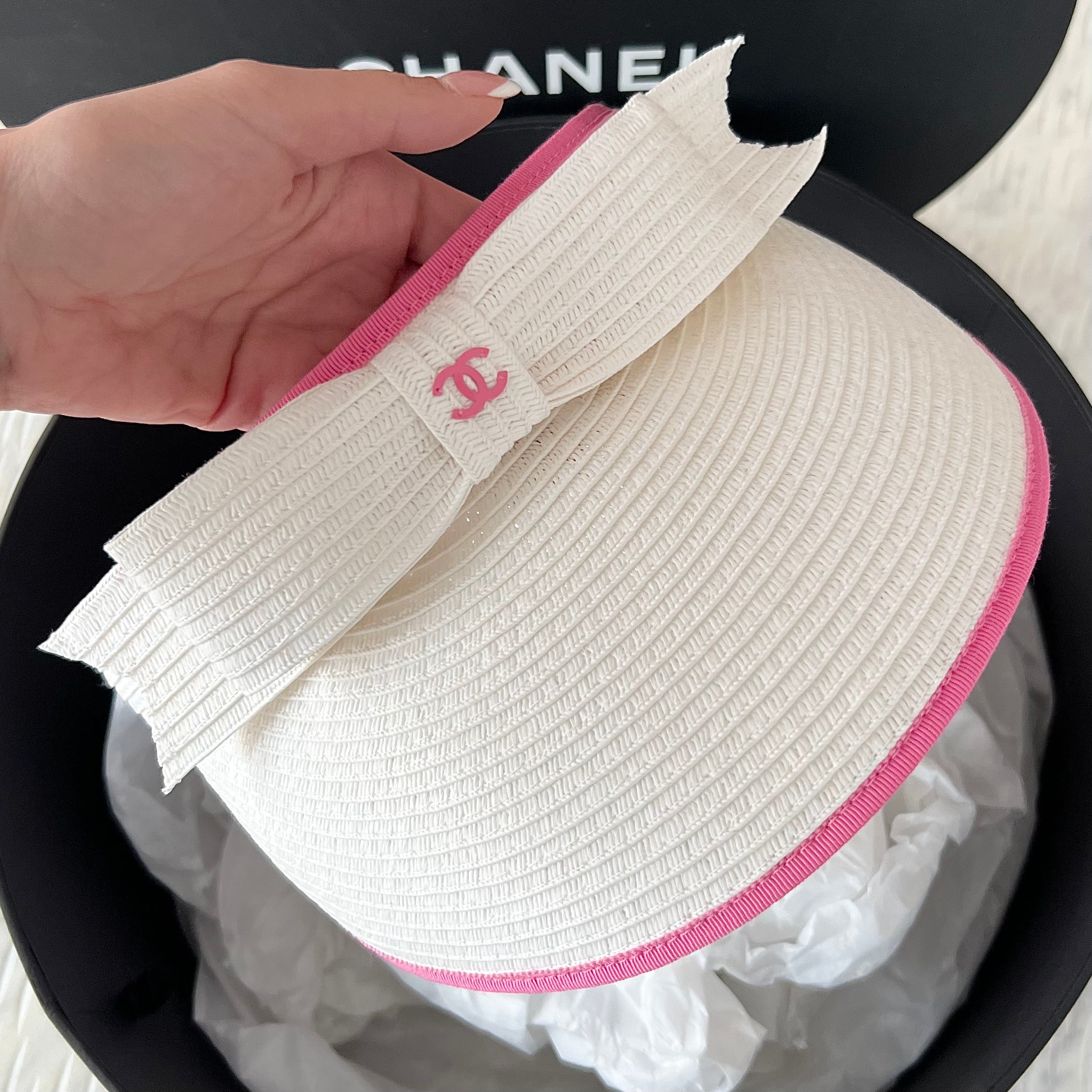 Chanel Bow Visor