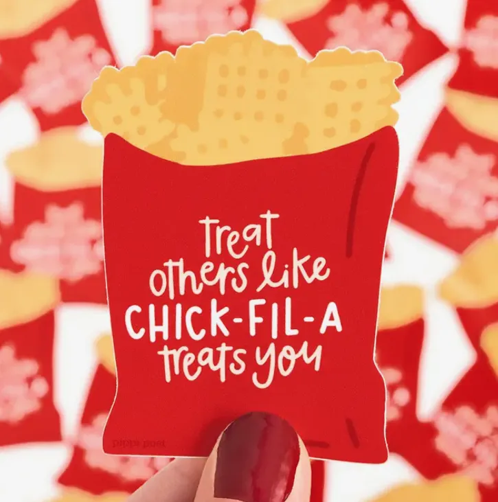 Chick-Fil-A Sticker