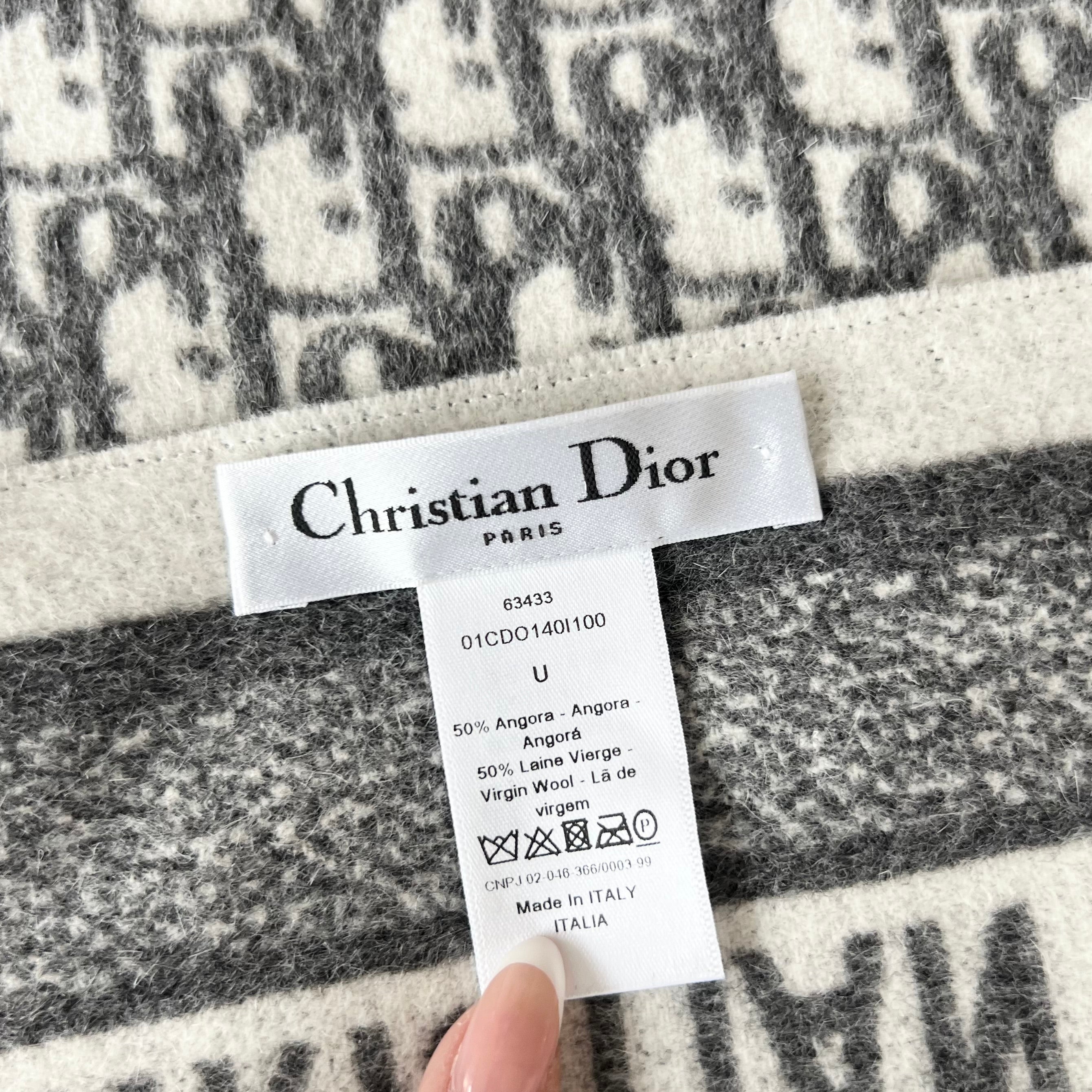 Christian Dior Oblique Blanket