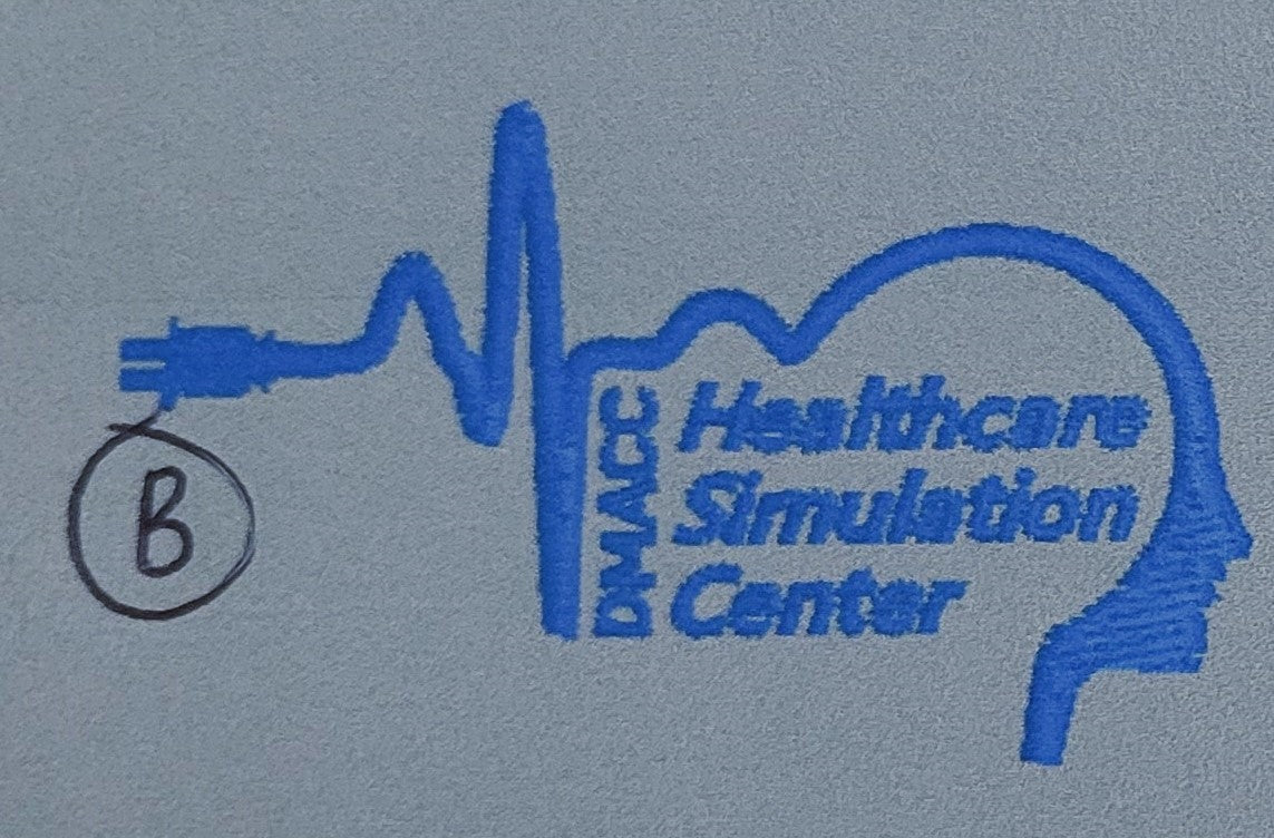 DMACC Simulation Logo for Scrubs