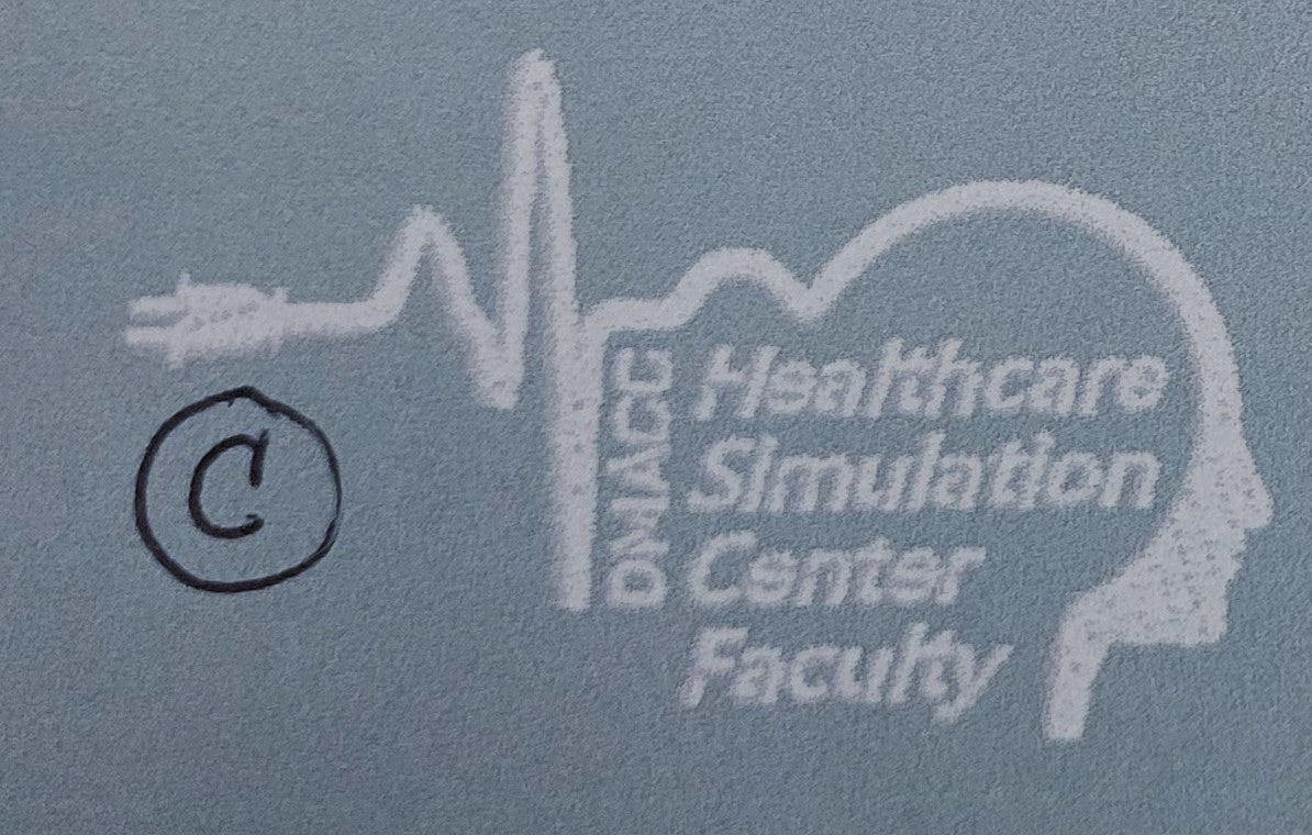 DMACC Simulation Logo for Scrubs