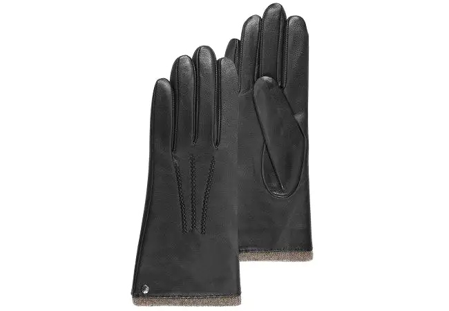 Gants Femme en cuir doublé cachemire 68602