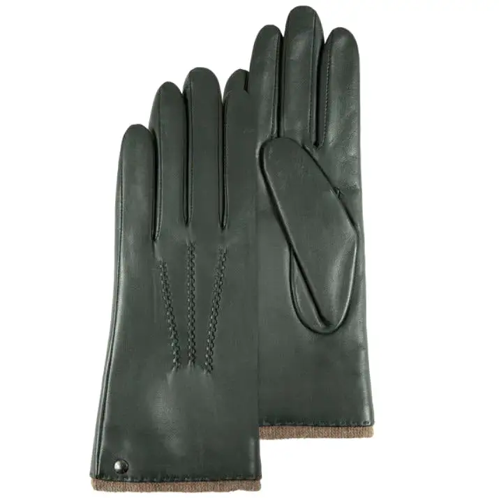 Gants Femme en cuir doublé cachemire 68602