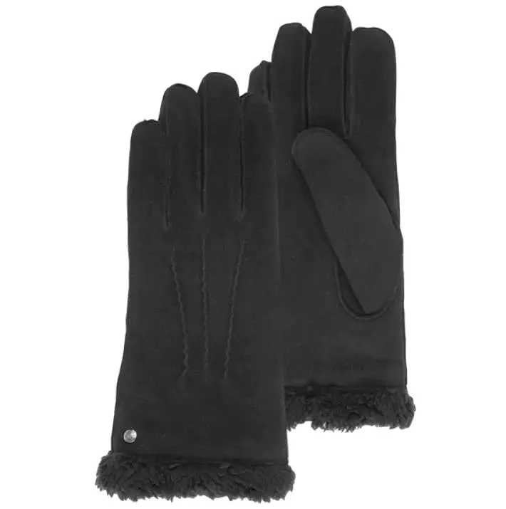 Gants femme en cuir velours Isotoner 68451