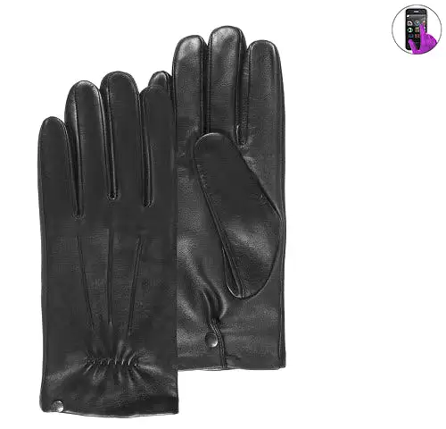 Gants Homme en cuir d'agneau Isotoner 85198