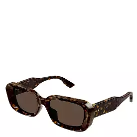 Gucci GG1531SK Rectangular Asian, Havana