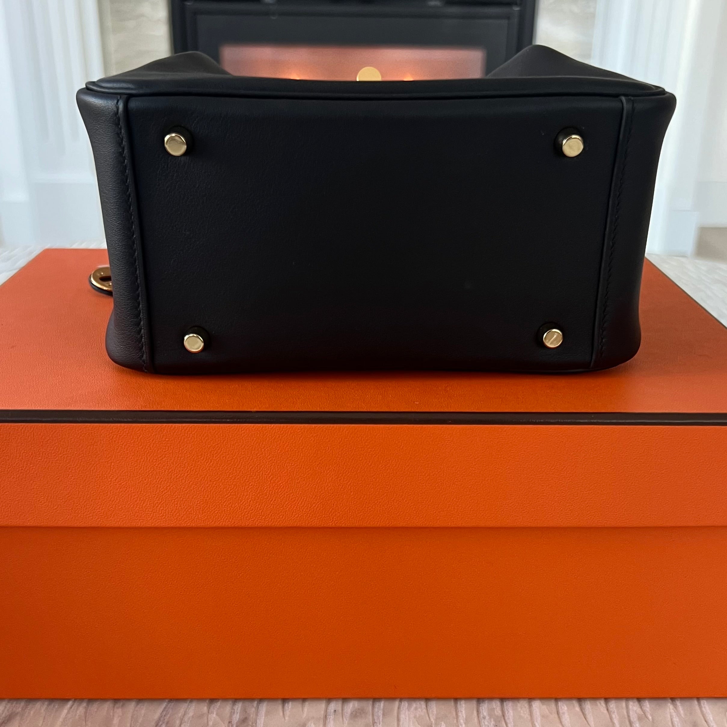 Hermes Swift Matte Alligator Mini Touch Lindy 20