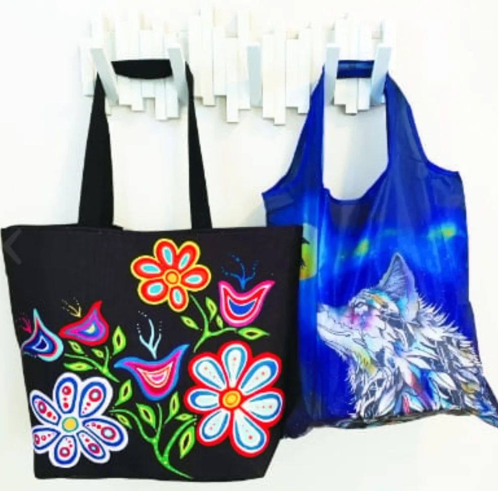 Indigenous Design Shopping Bags