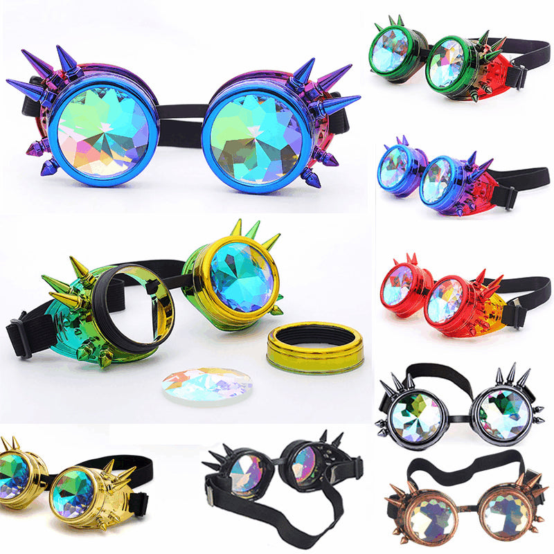 KALEIDOSCOPE STEAMPUNK GOGGLES