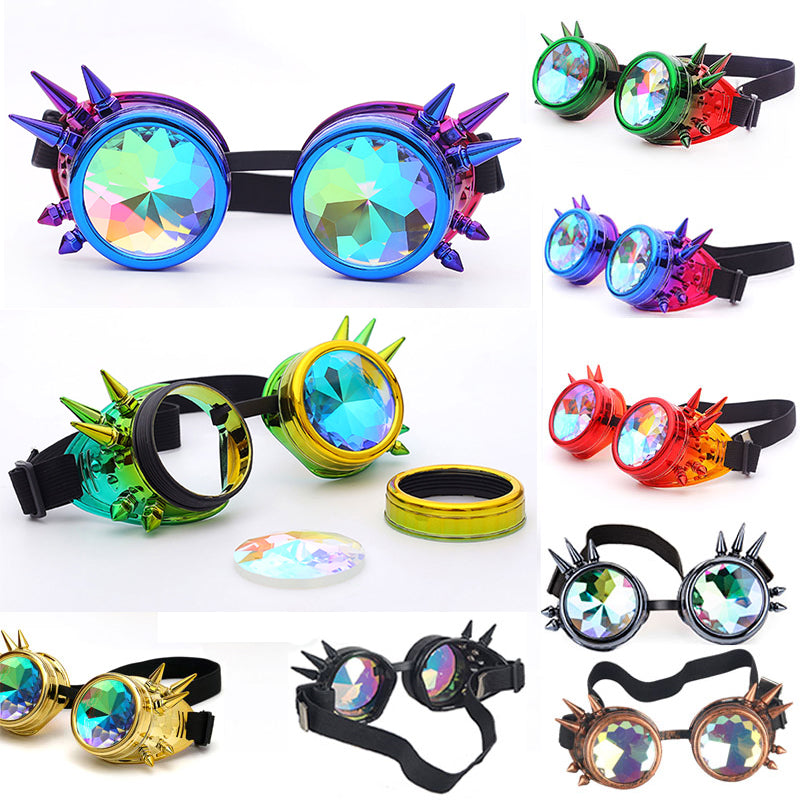 KALEIDOSCOPE STEAMPUNK GOGGLES