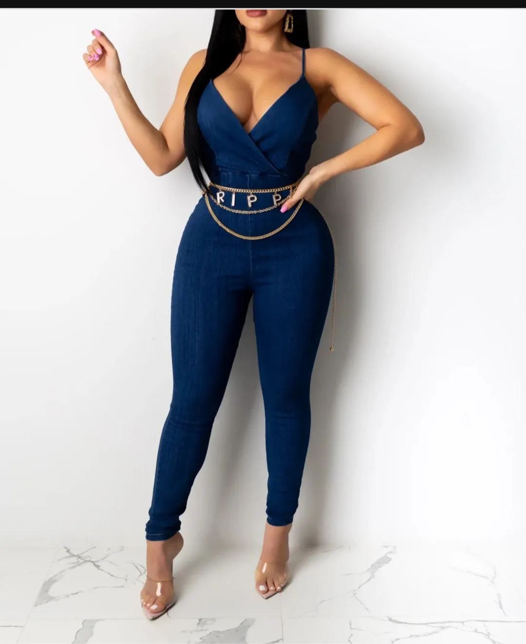 Kauna Denim Jumpsuit