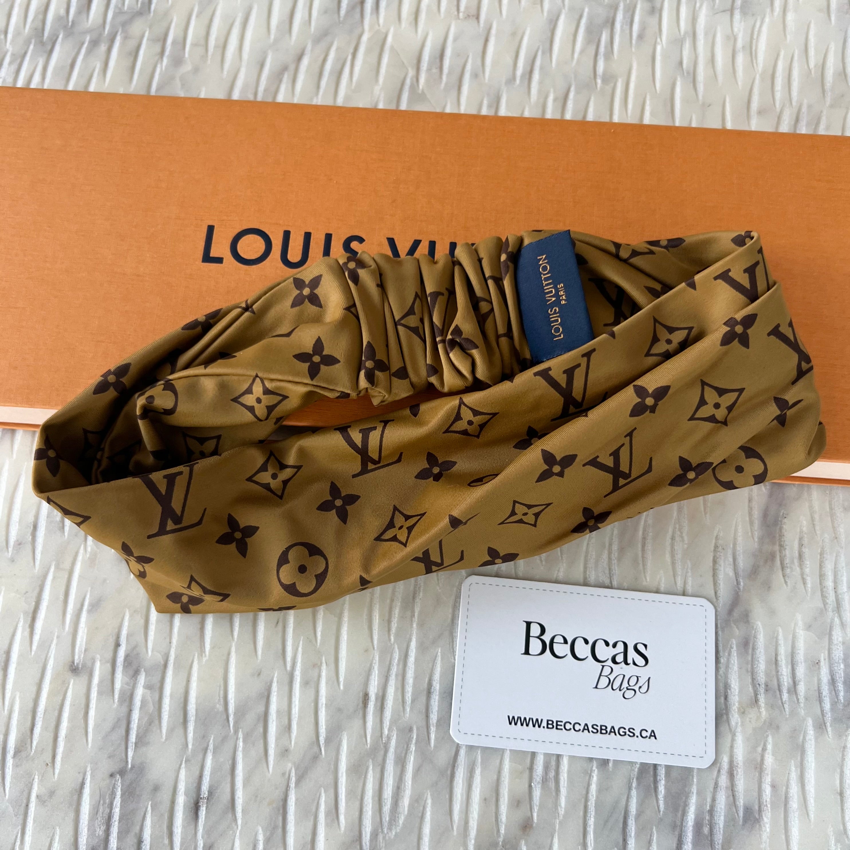 Louis Vuitton Reverse Monogram Headband