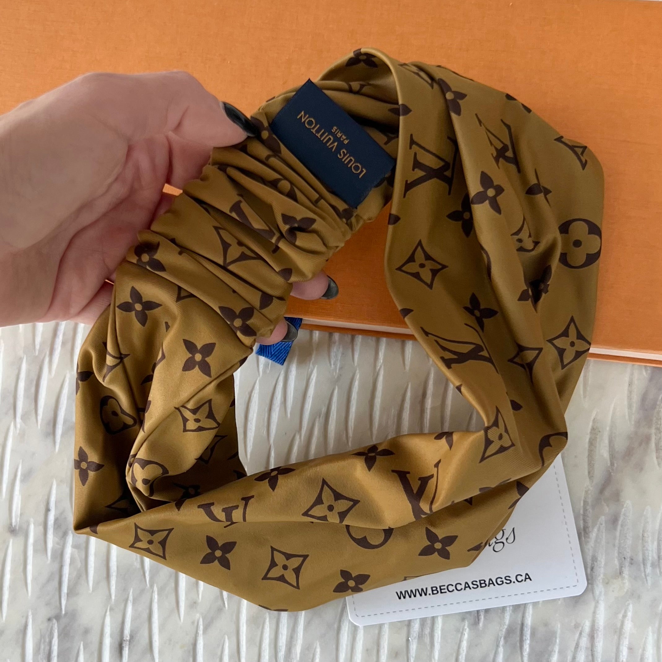 Louis Vuitton Reverse Monogram Headband