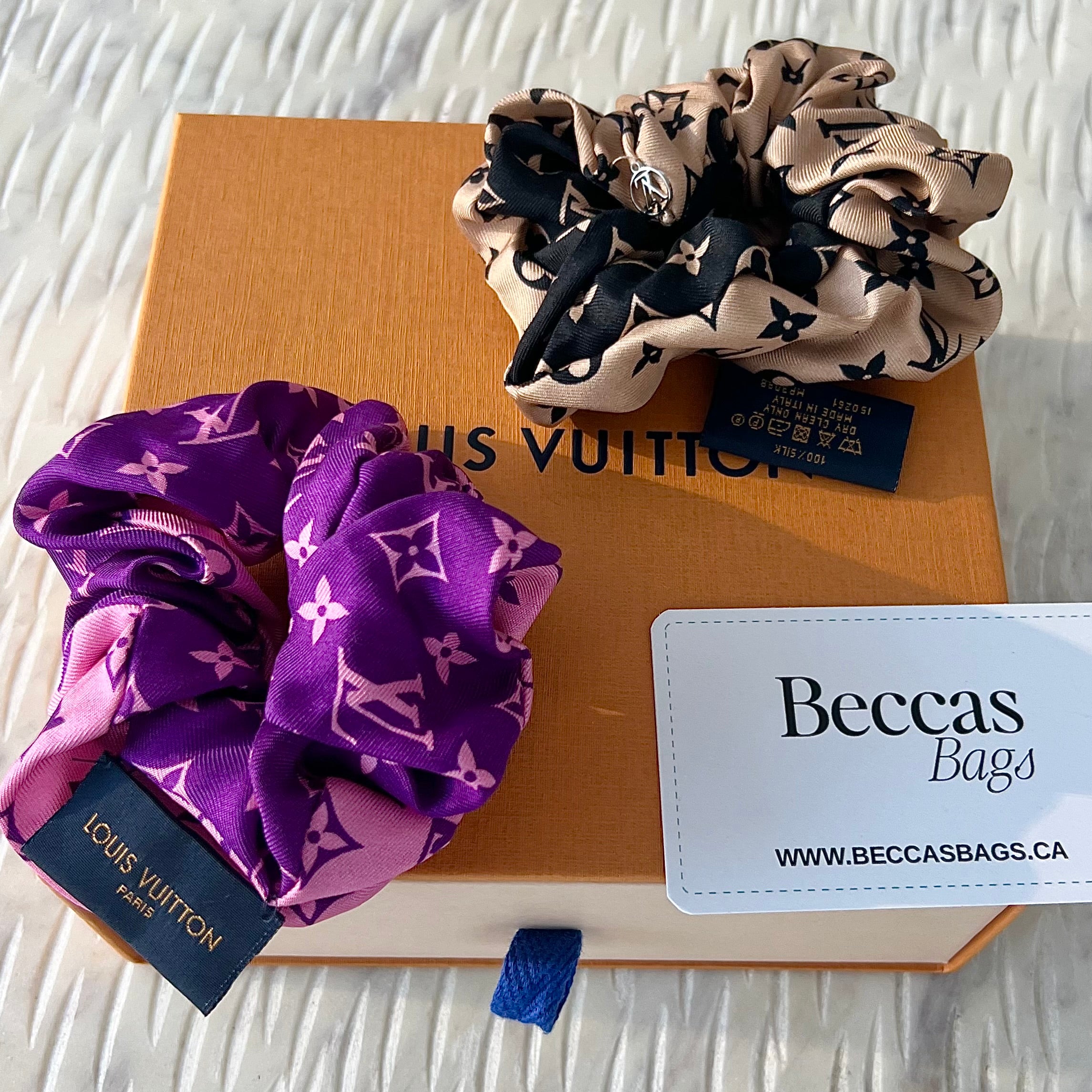 Louis Vuitton Vuittamins Scrunchie Set