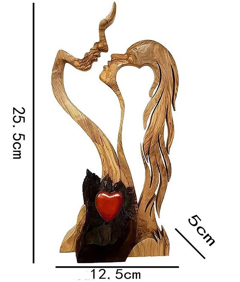 Lovers Wooden Love Gift Ornaments