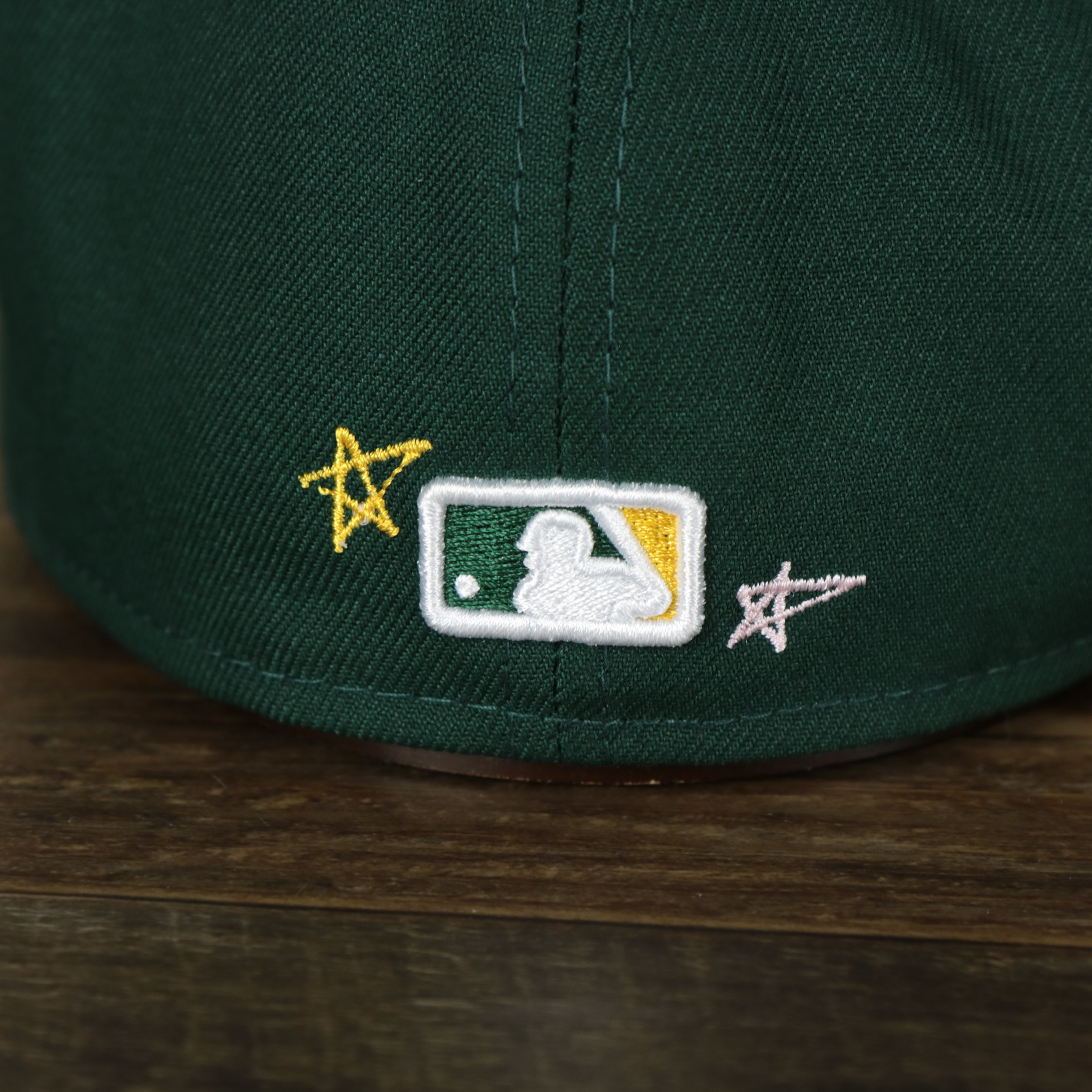 Oakland Athletics “Scribble” Side Patch Gray Bottom 59Fifty Fitted Cap | Green