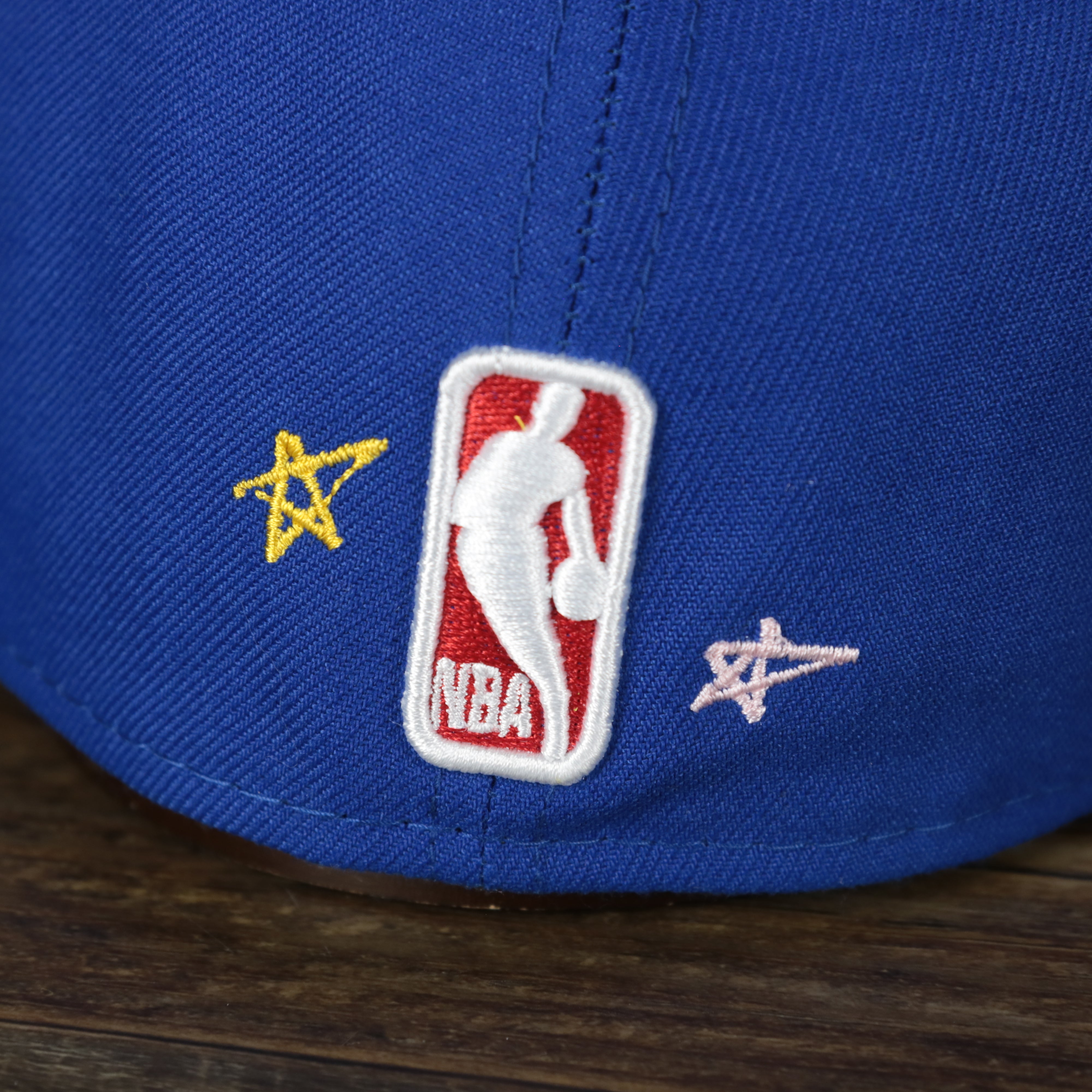 Philadelphia 76ers “Scribble” Side Patch Gray Bottom 59Fifty Fitted Cap | Royal