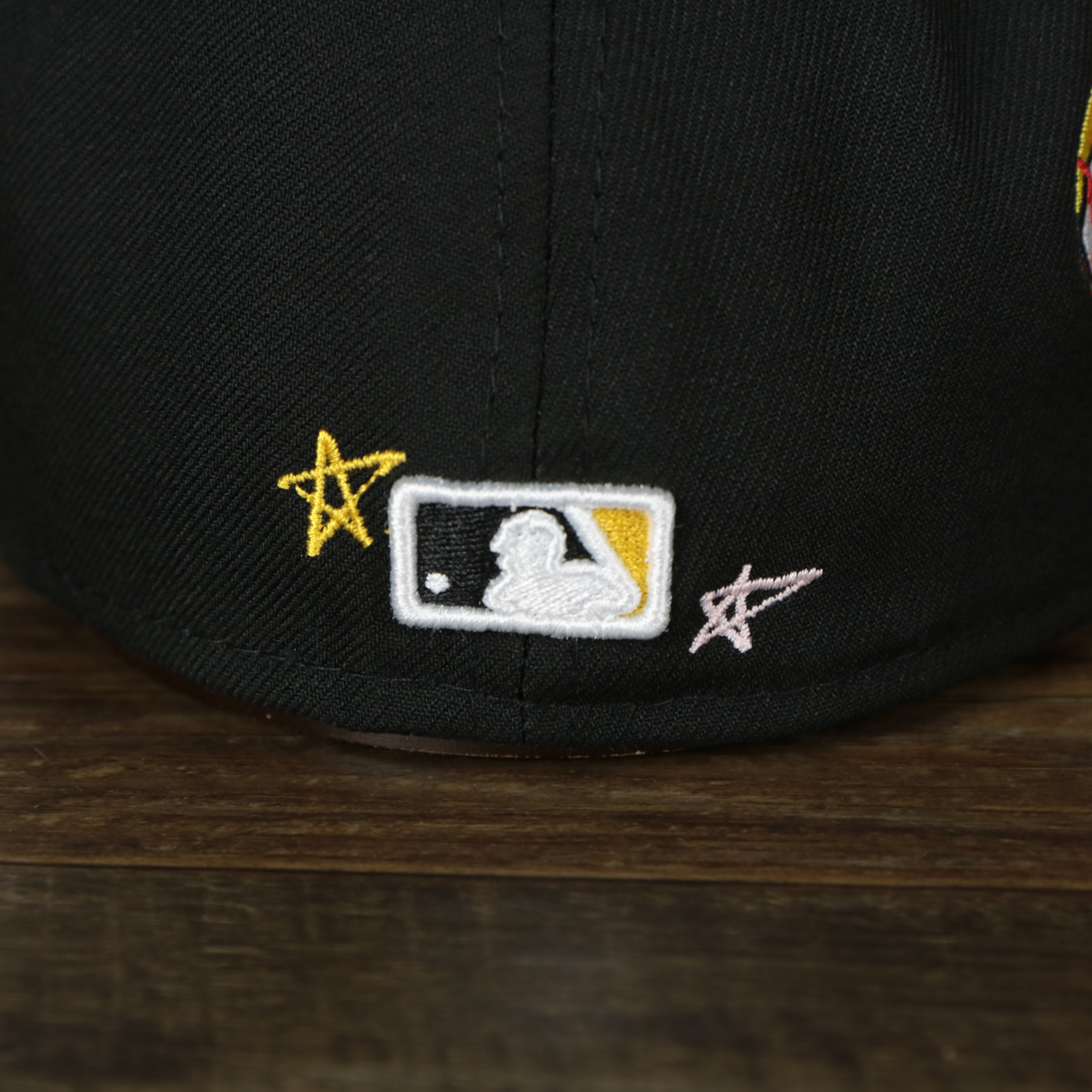 Pittsburgh Pirates “Scribble” Side Patch Gray Bottom 59Fifty Fitted Cap | Black