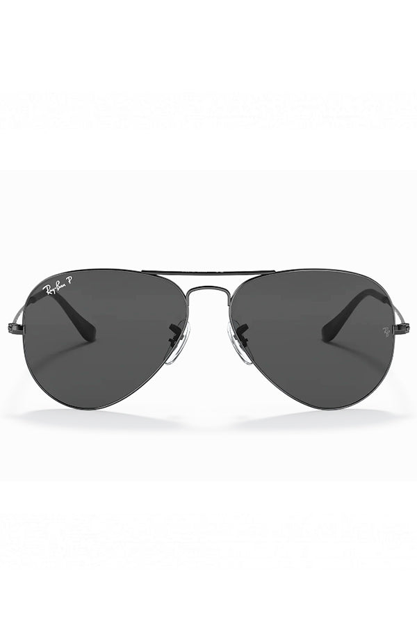 RAYBAN Classic Aviator Black/Crystal G15 Polarized