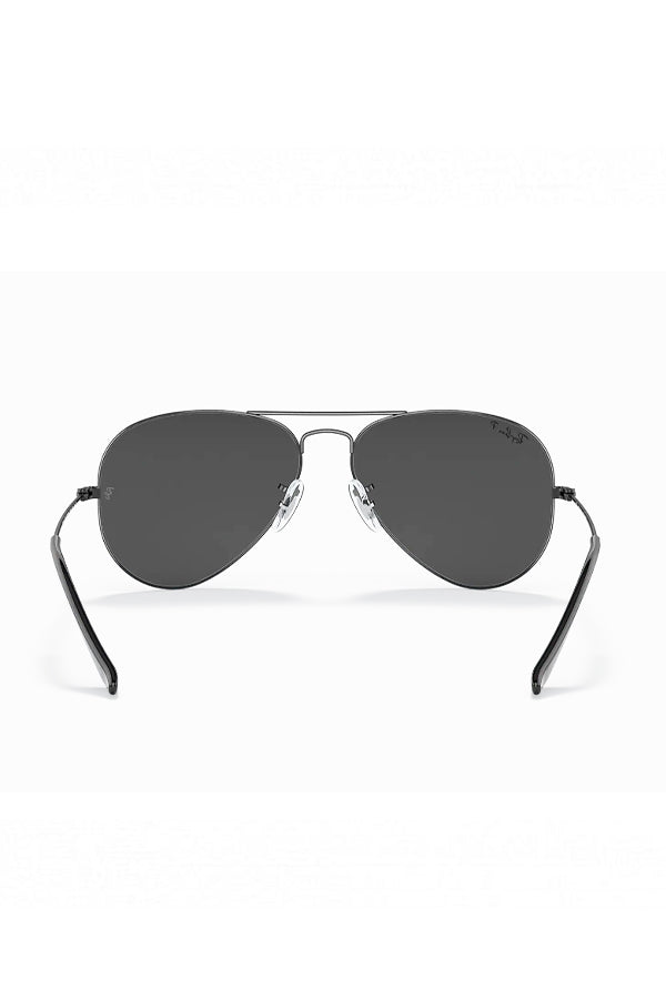 RAYBAN Classic Aviator Black/Crystal G15 Polarized