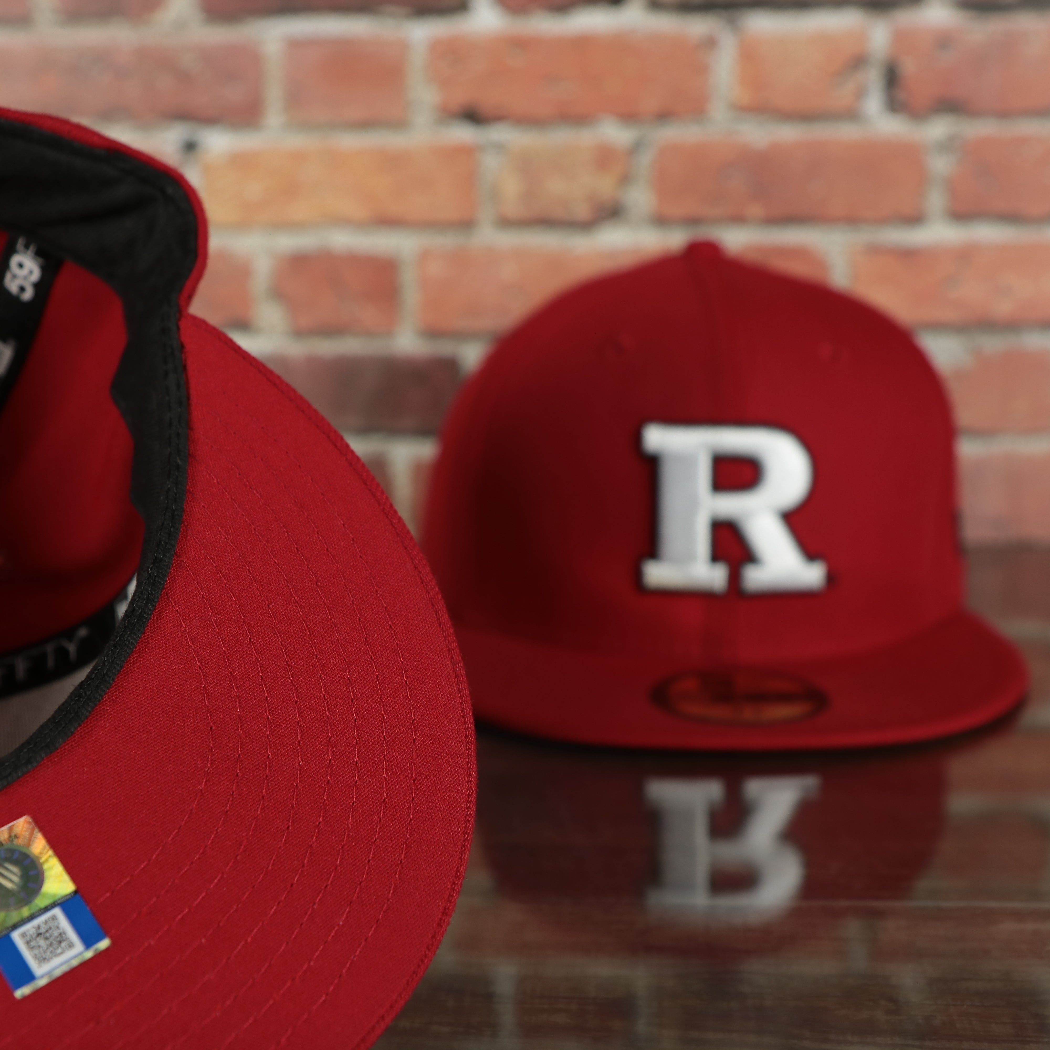 Rutgers Scarlet Knights Red Underbrim 59Fifty Fitted Cap | Red Fitted Cap