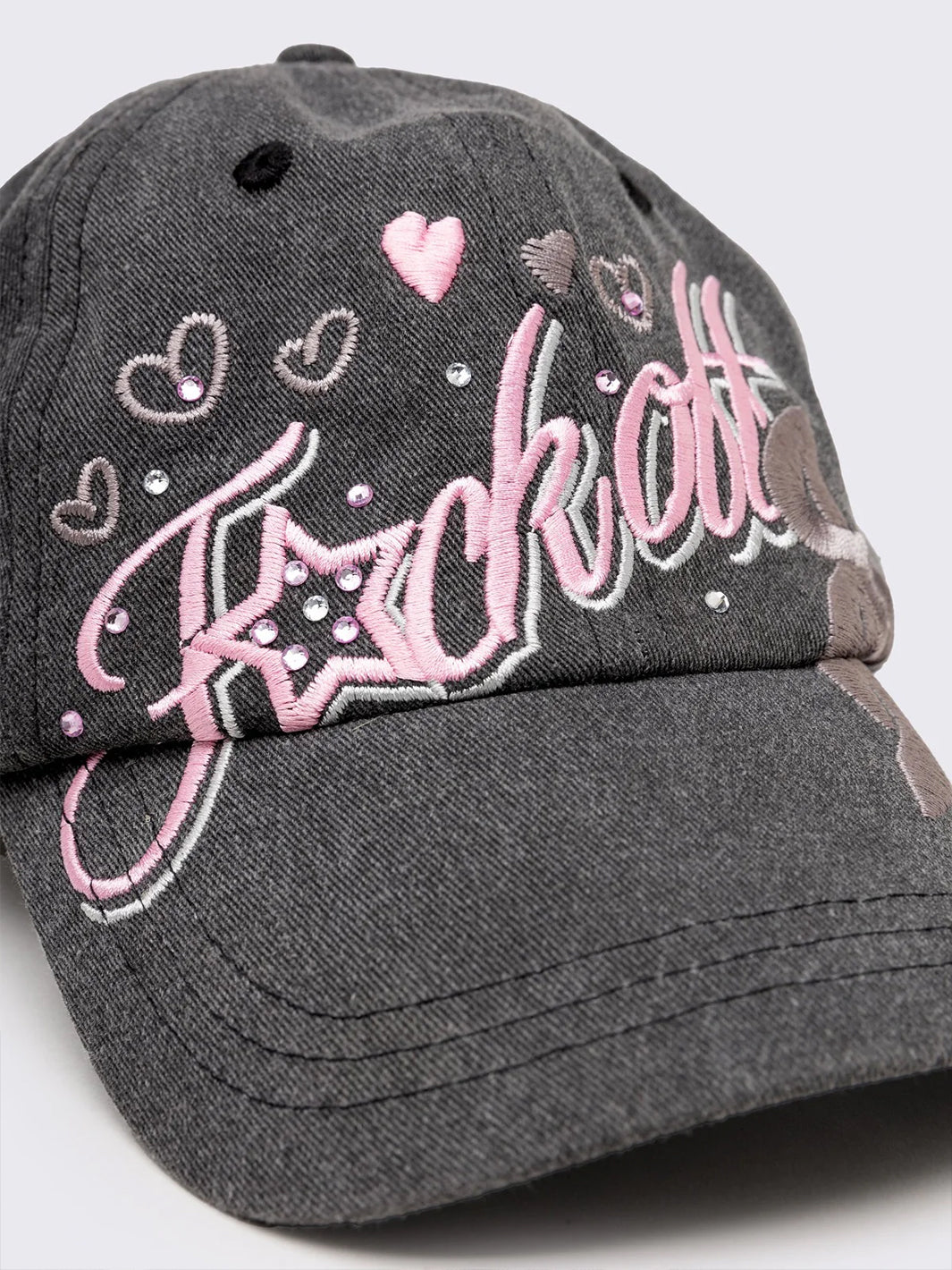 SASSY SWEETHEART RHINSTONE BASEBALL CAP