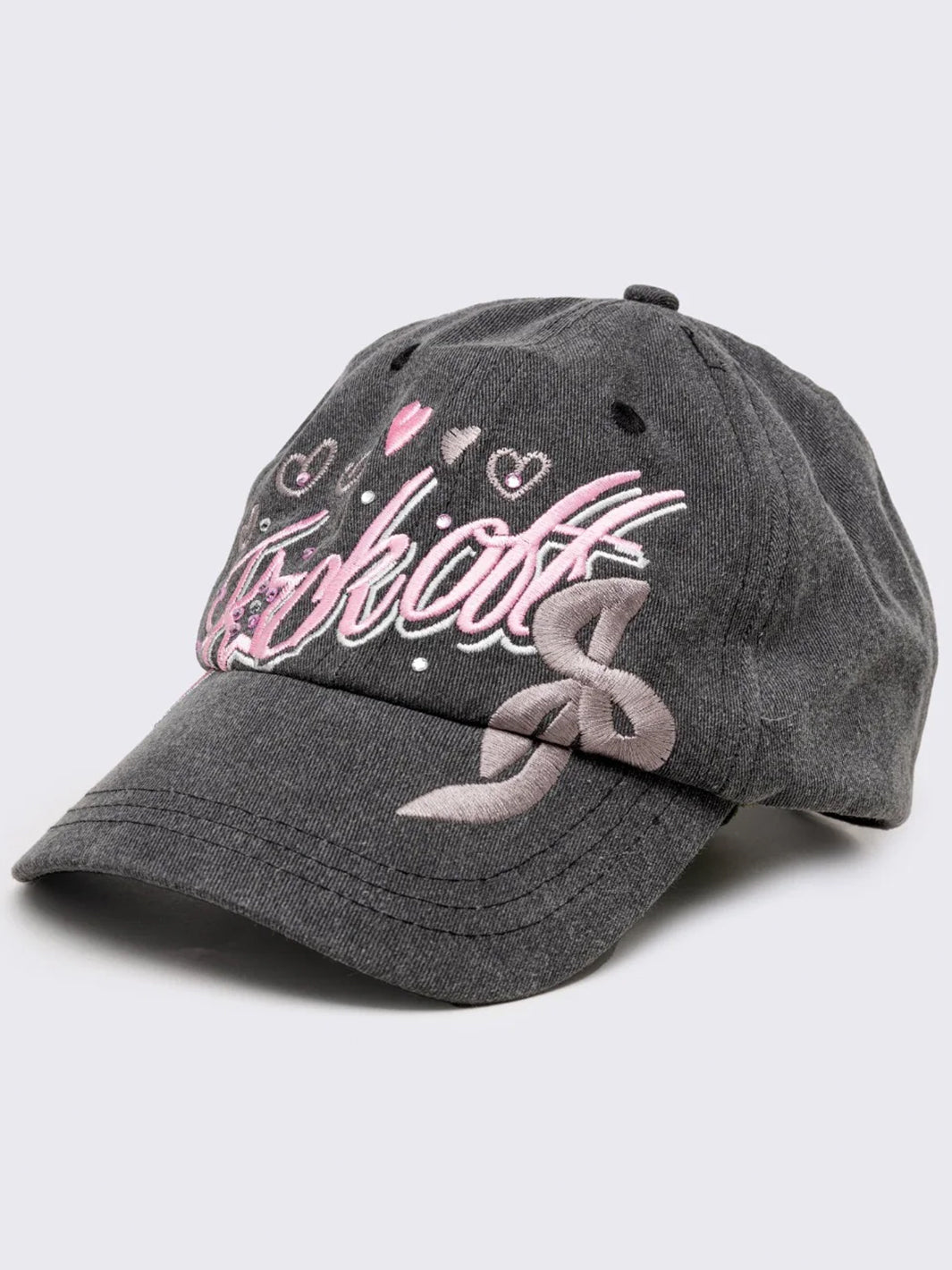 SASSY SWEETHEART RHINSTONE BASEBALL CAP