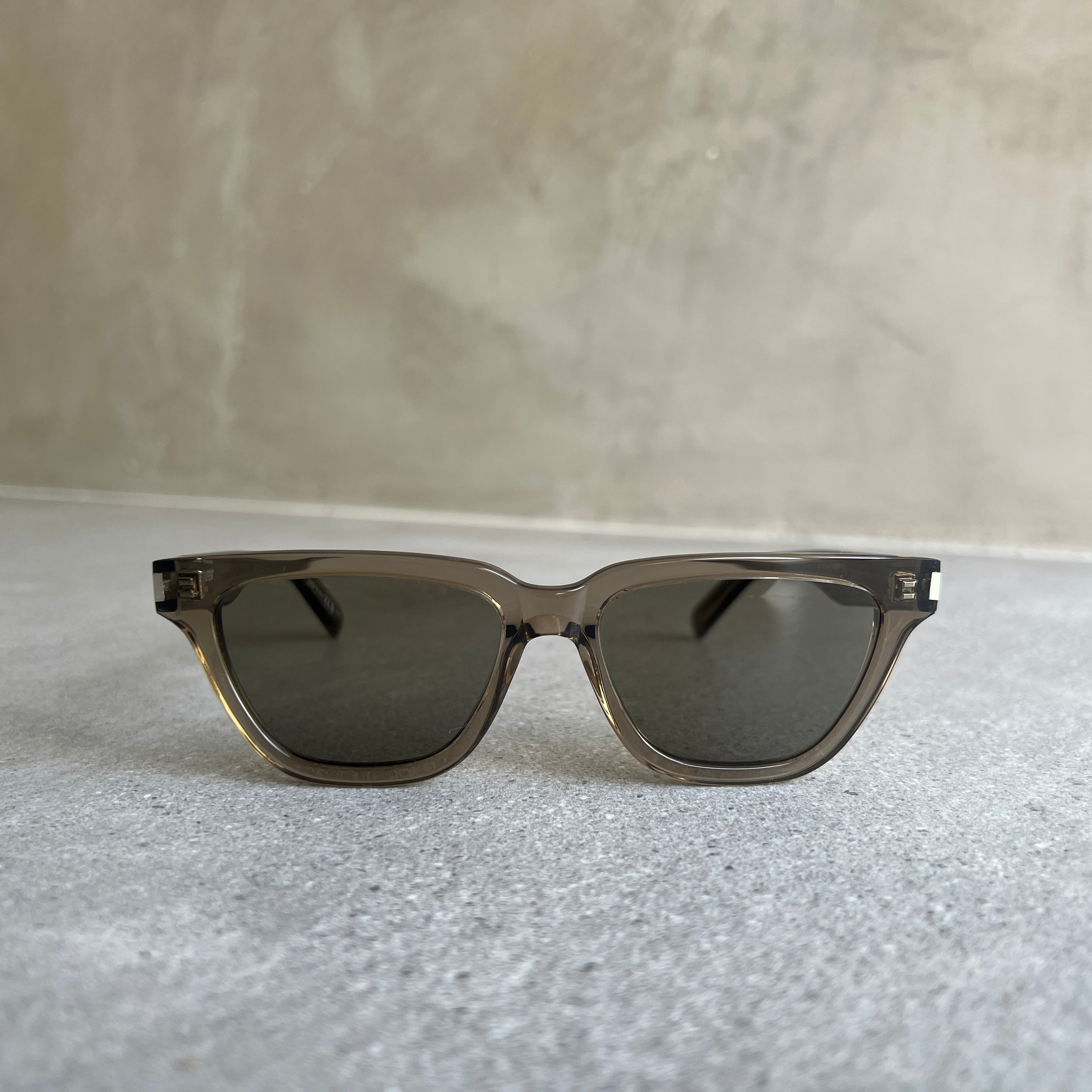 SL462 Suplice Acetate Sunglasses, Translucent Brown