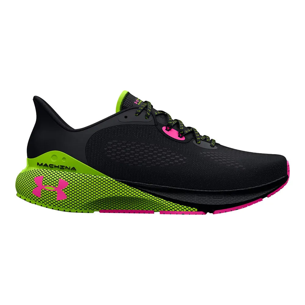 UA HOVR Machina 3 M - Black/Lime