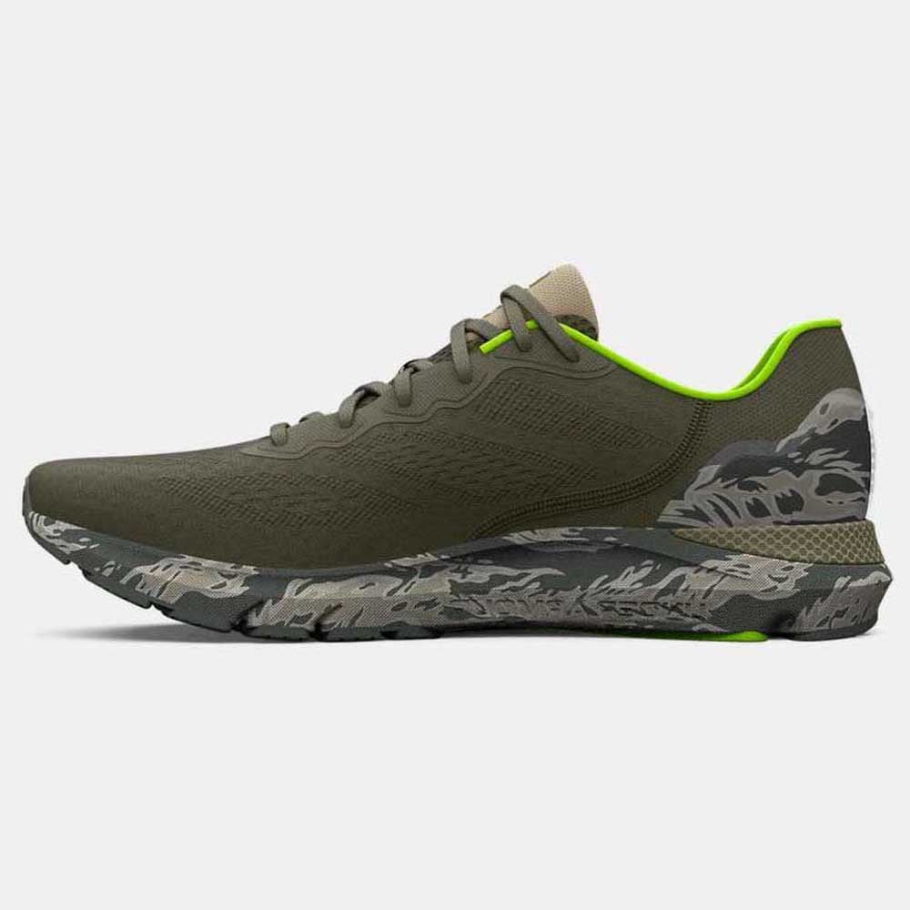 UA Hovr Sonic 6 Camo Lime M