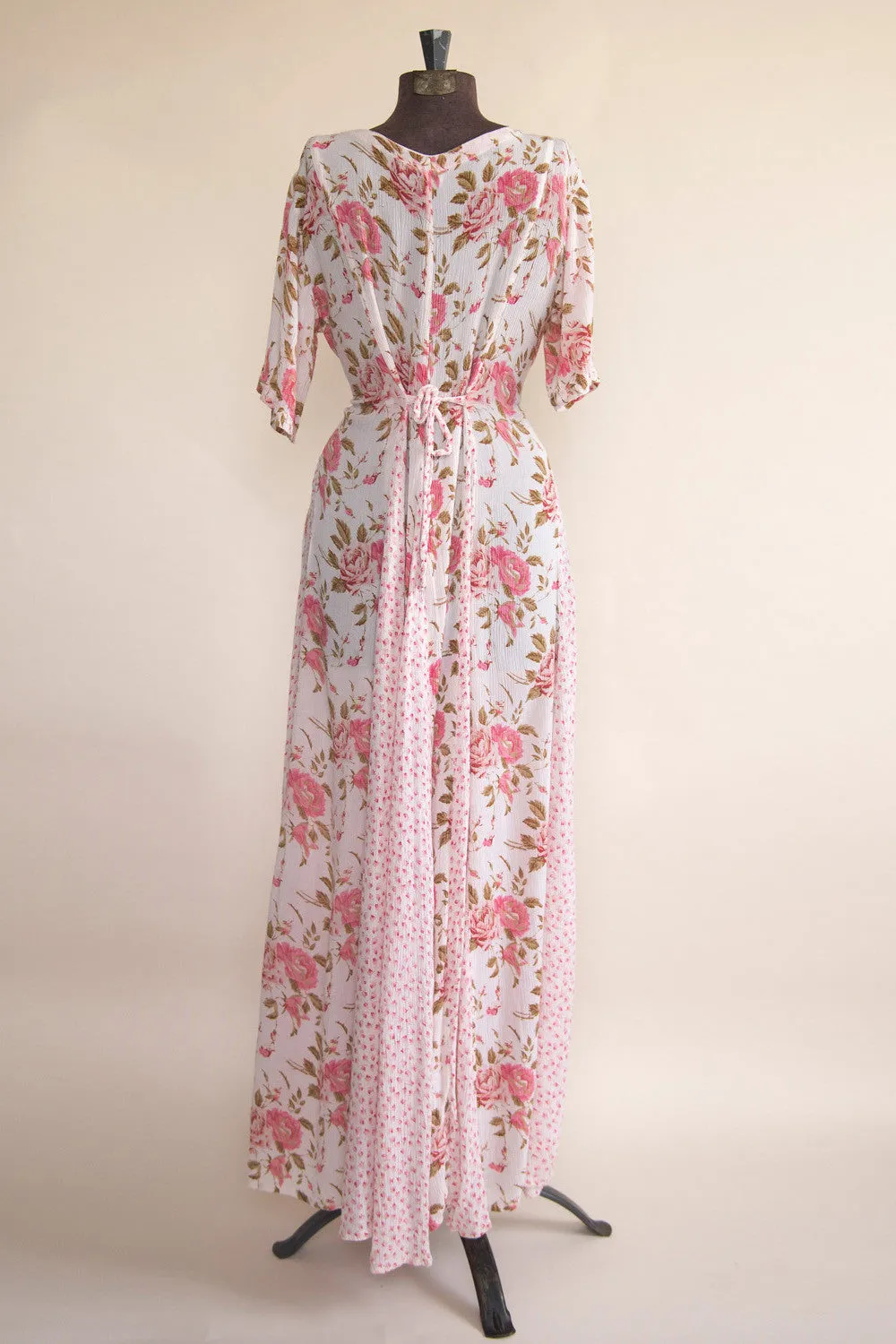 Vintage Women’s Dresses - Pretty in Pink Flowers Dress