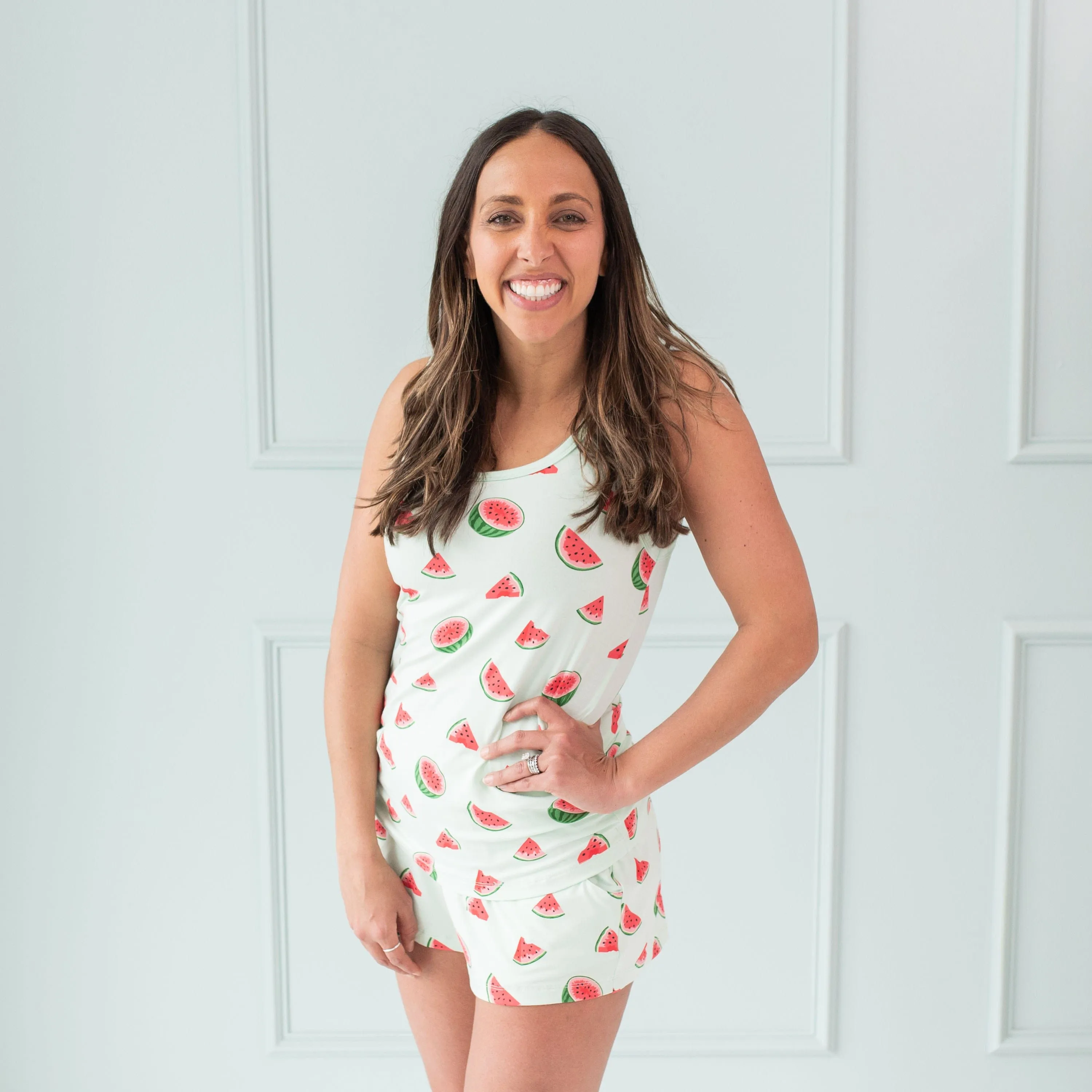 Women’s Tank Set in Watermelon