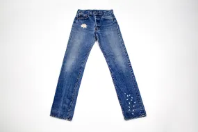 Women’s Vintage Levis Jeans Pant with Embroidery