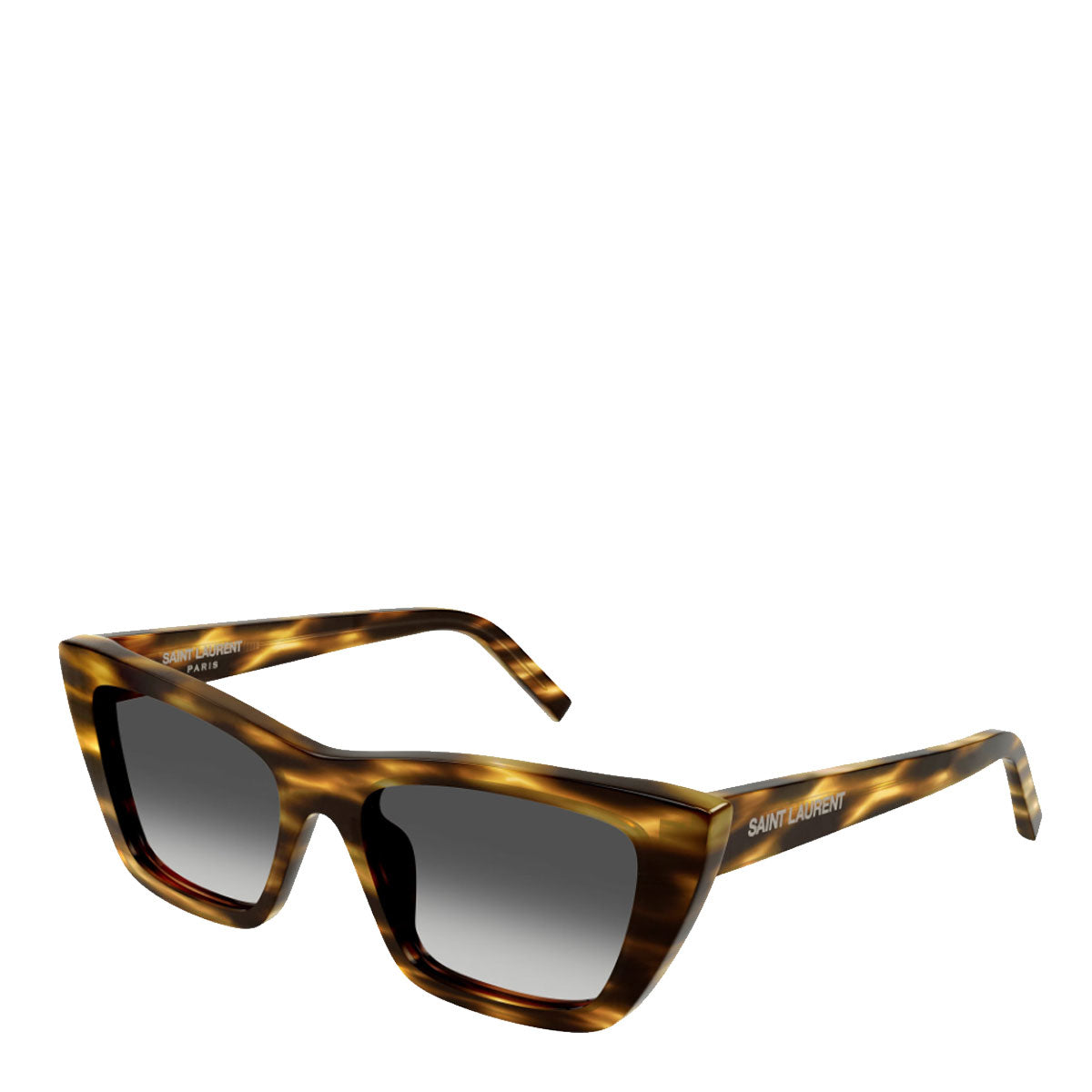 YSL SL276 Mica Sunglasses, Havana Tiger