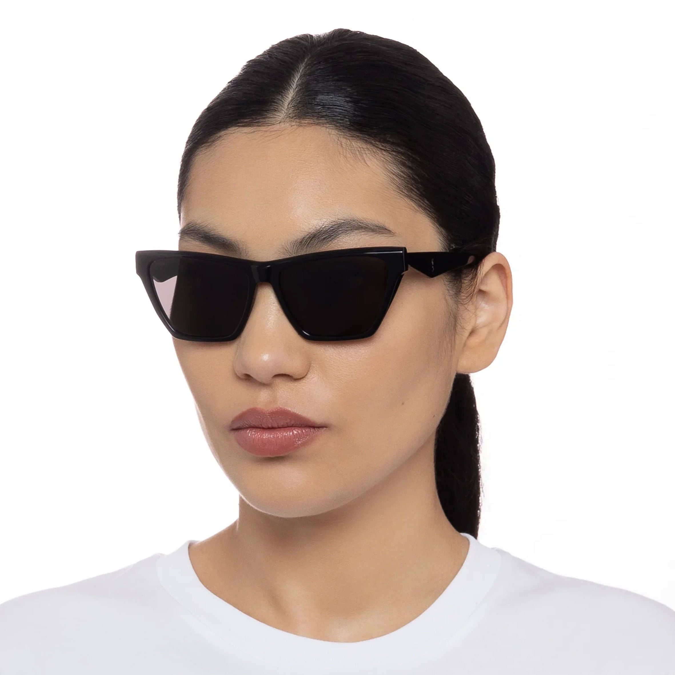 YSL SLM 103 Sunglasses, Black