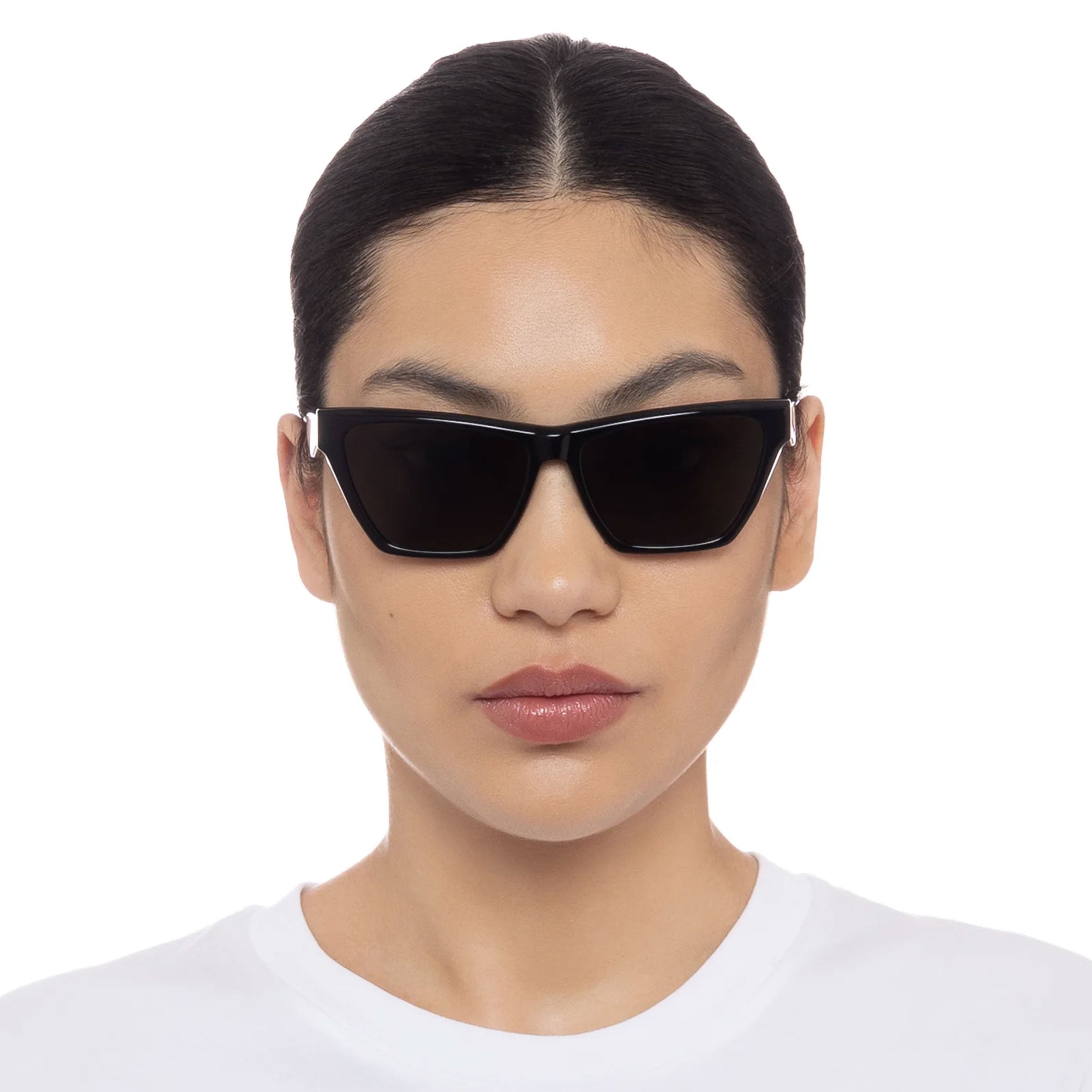 YSL SLM 103 Sunglasses, Black