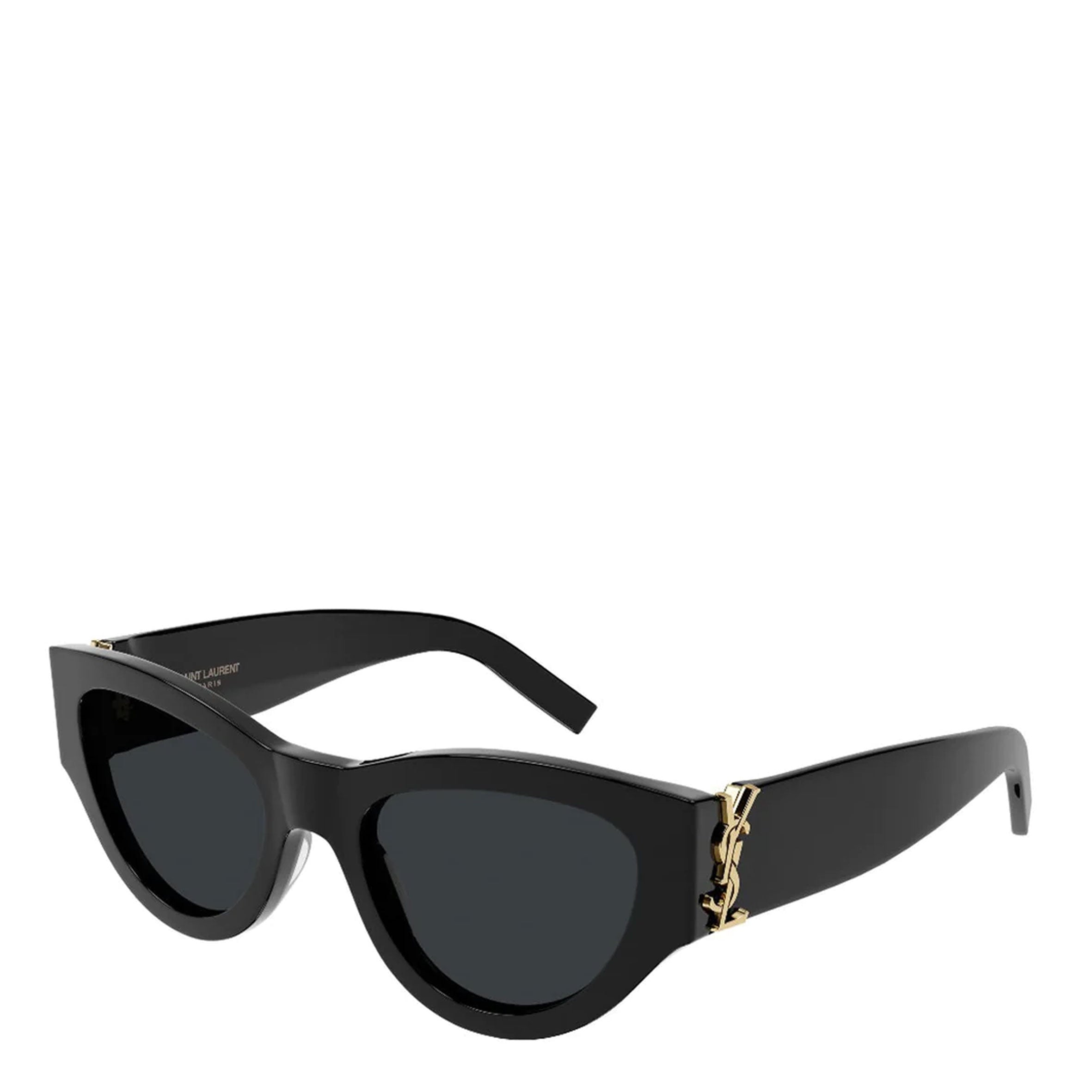 YSL SLM94F Sunglasses, Black (G)